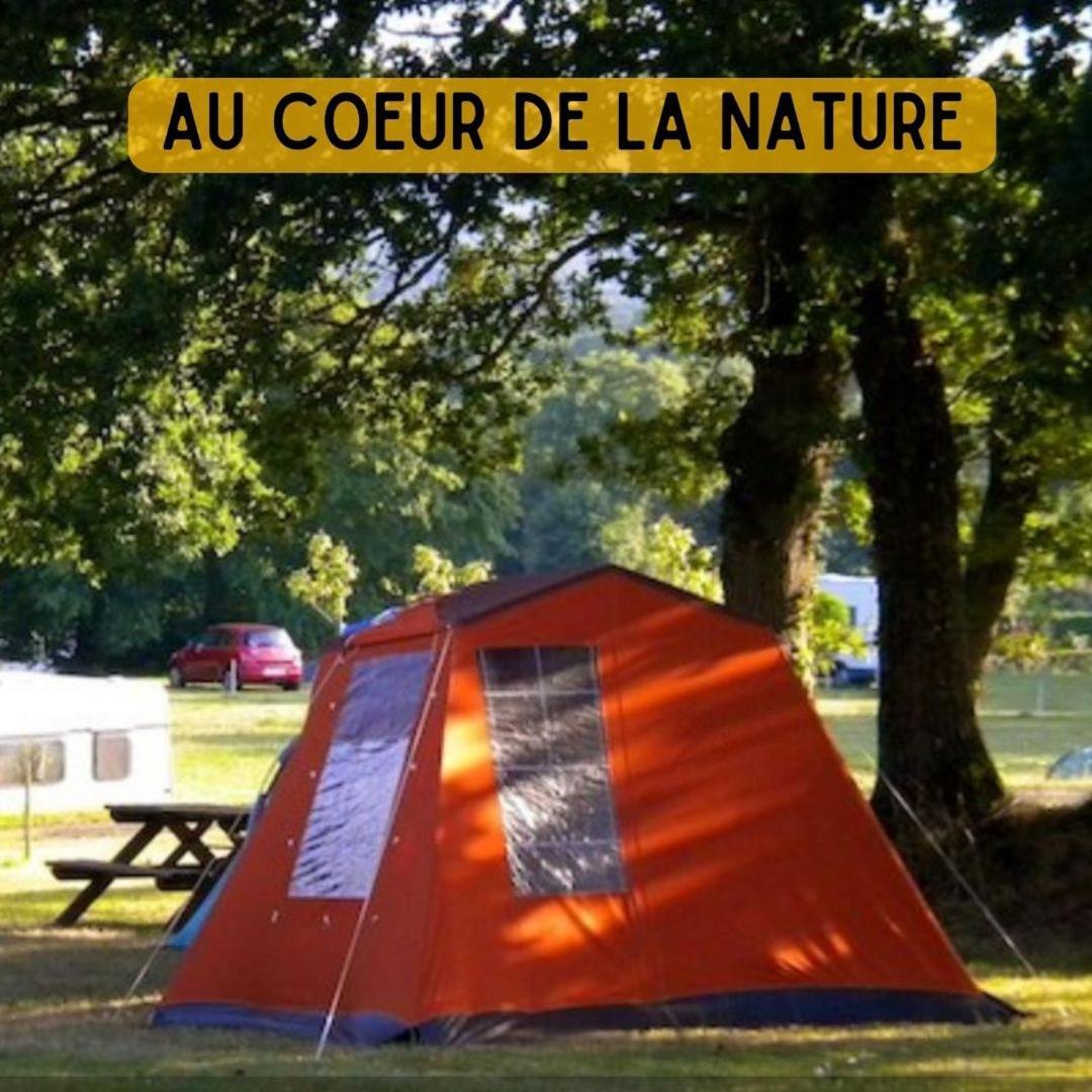 Camping Le Val Aux Fees - Broceliande Concoret Exterior photo