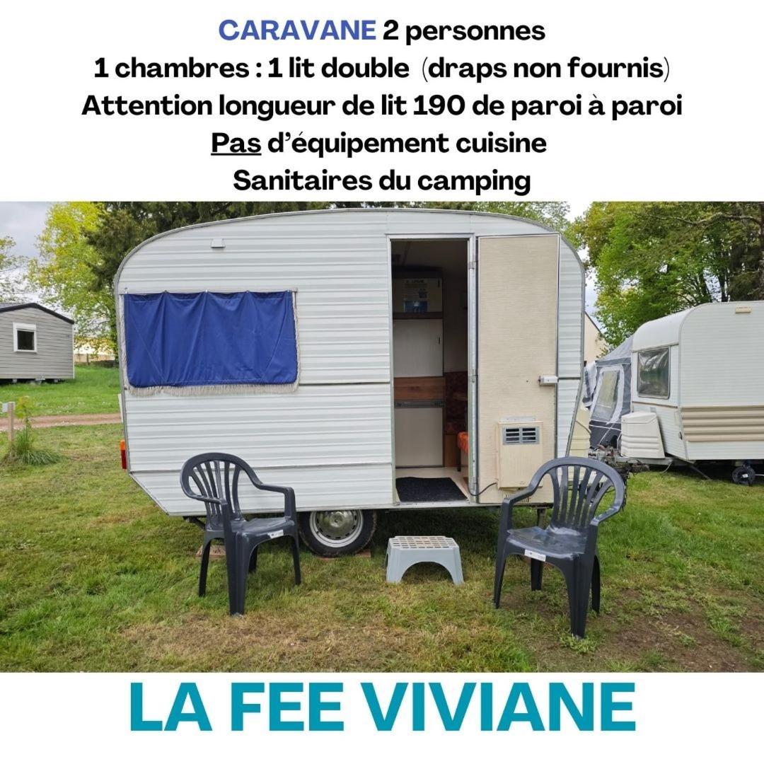 Camping Le Val Aux Fees - Broceliande Concoret Exterior photo